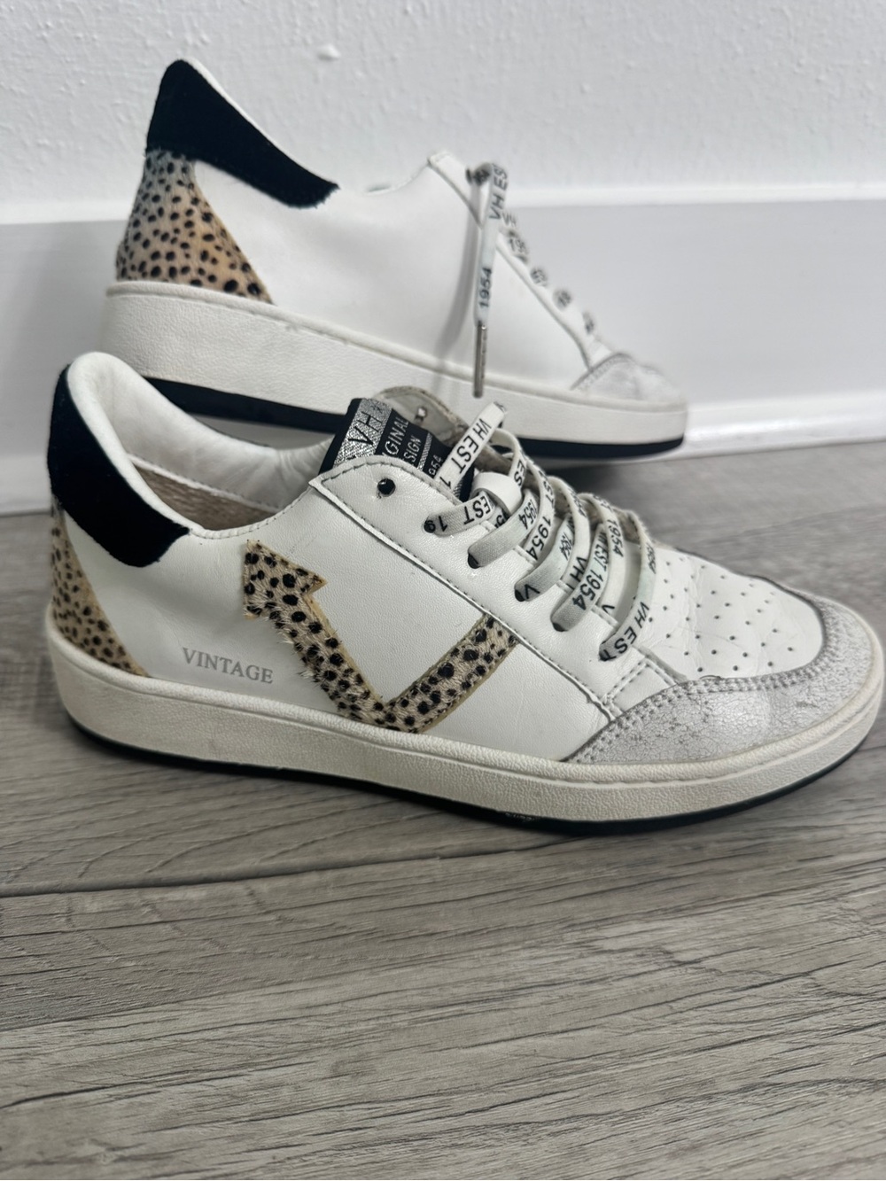 Vintage Havana Remedy Wild Cheetah Sneakers - Size 6